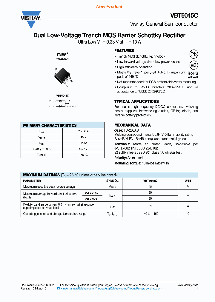VBT6045C_5025124.PDF Datasheet