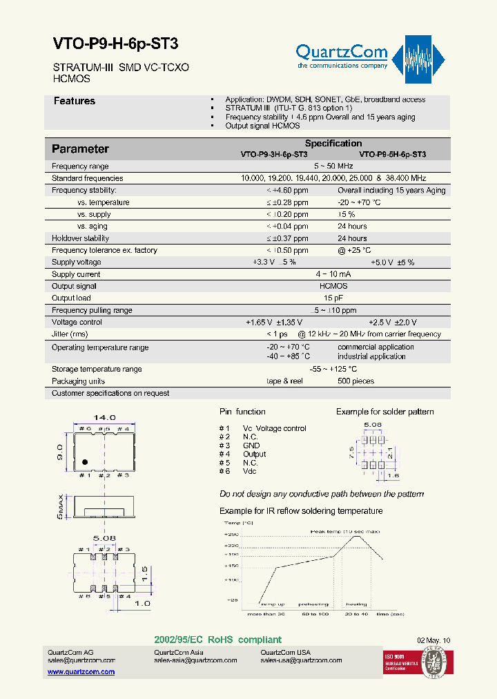 VTO-P9-3H-6P-ST3_5025160.PDF Datasheet