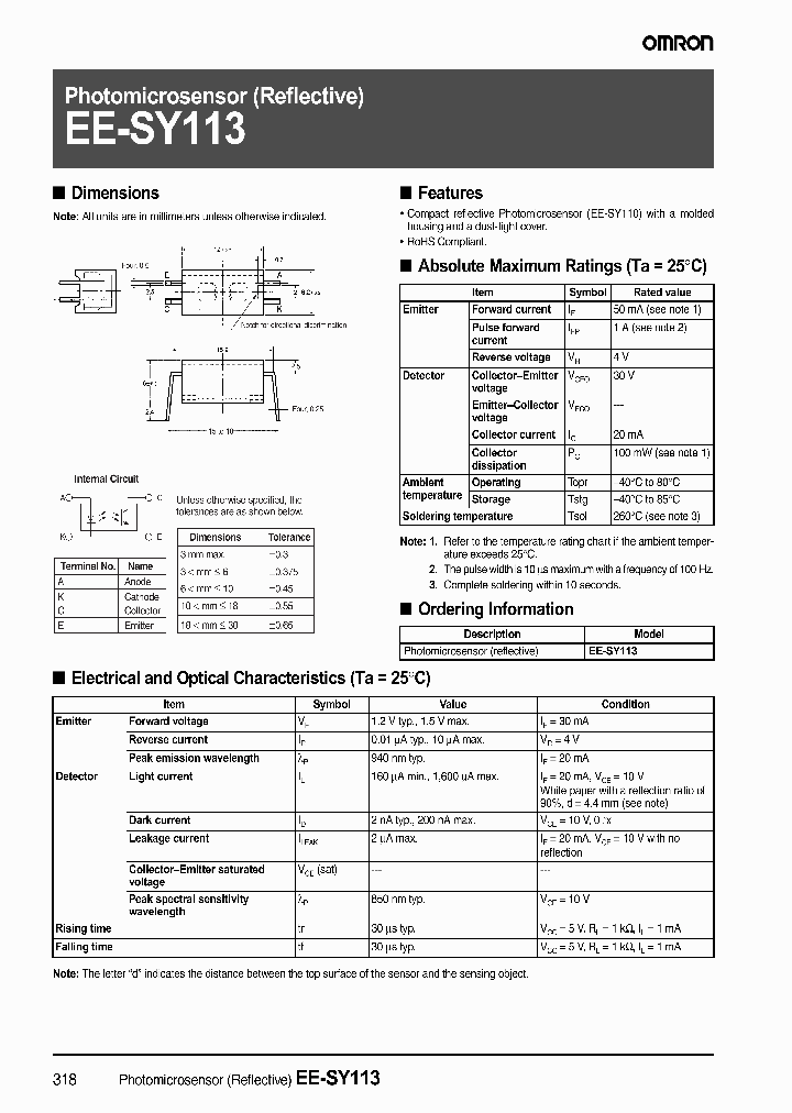 EE-SY113_5025767.PDF Datasheet