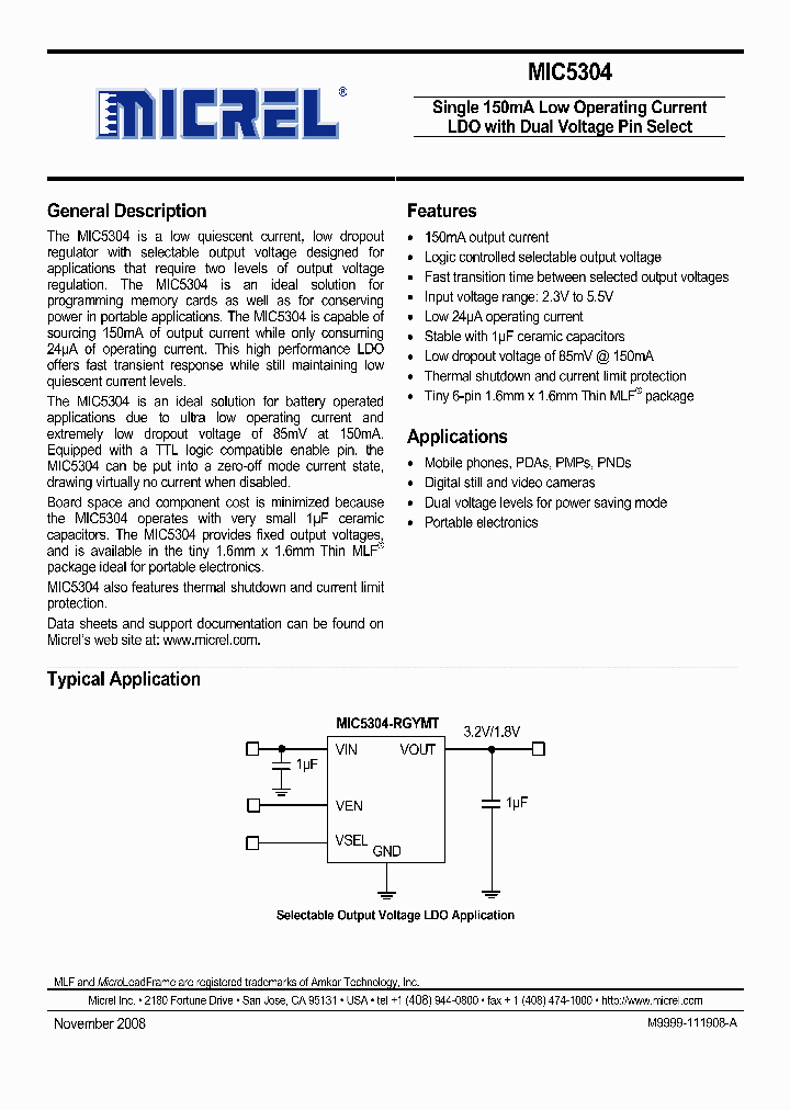 MIC5304-XGHYMT_5026841.PDF Datasheet
