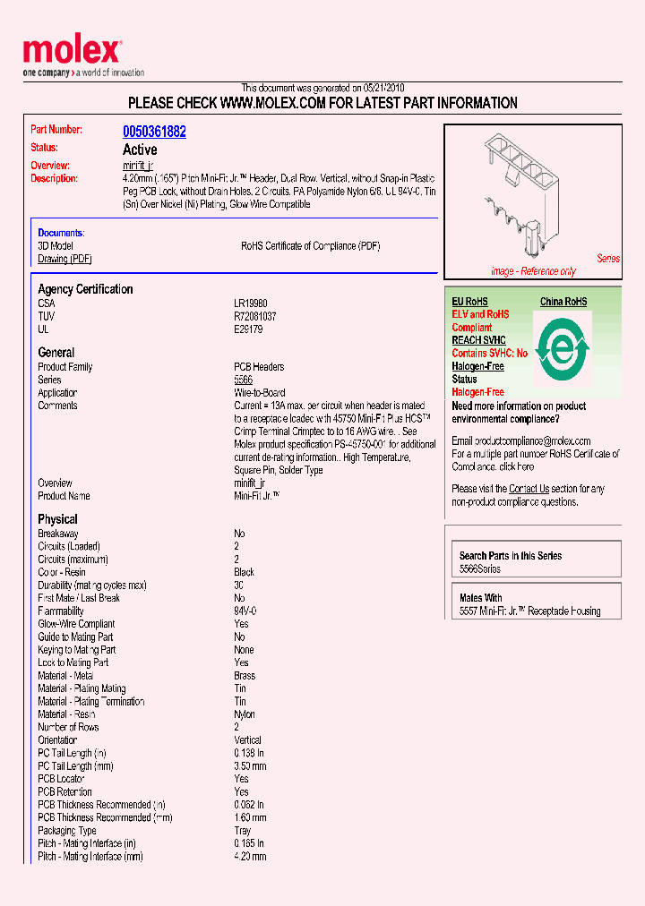 50-36-1882_5027360.PDF Datasheet