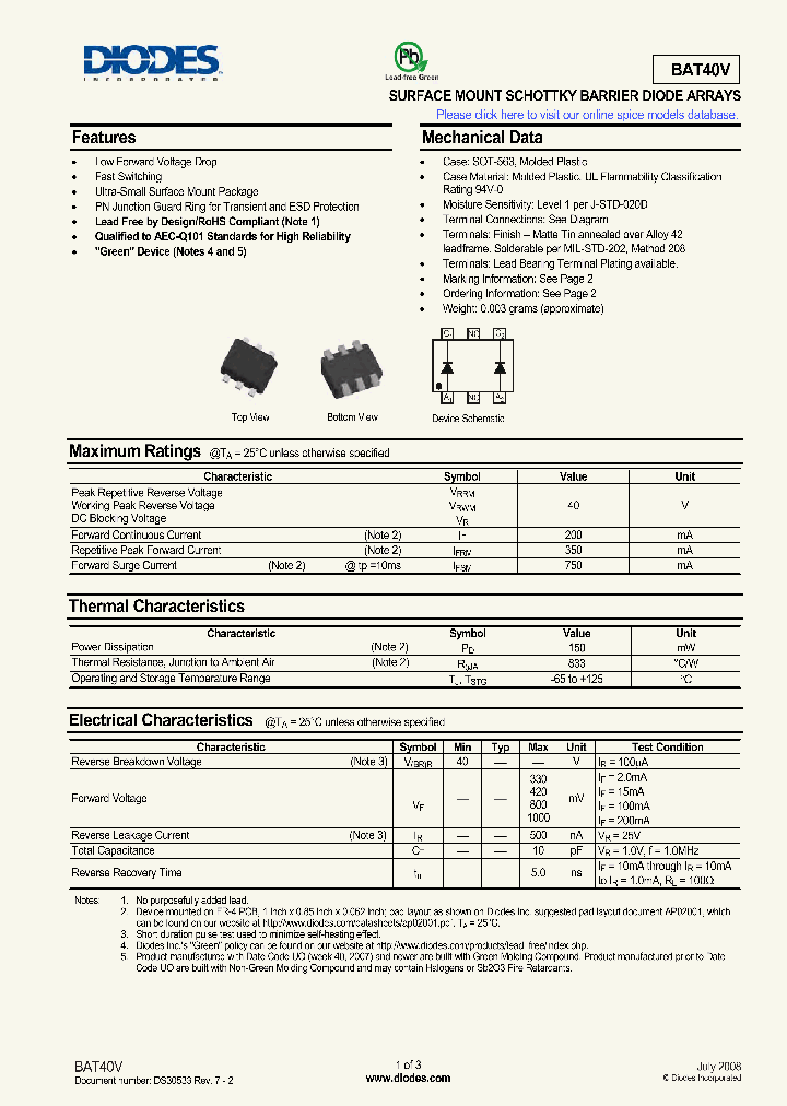 BAT40V08_5028142.PDF Datasheet