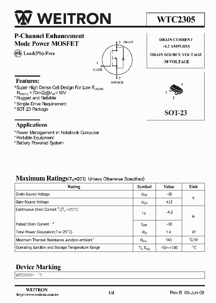 WTC230509_5028558.PDF Datasheet