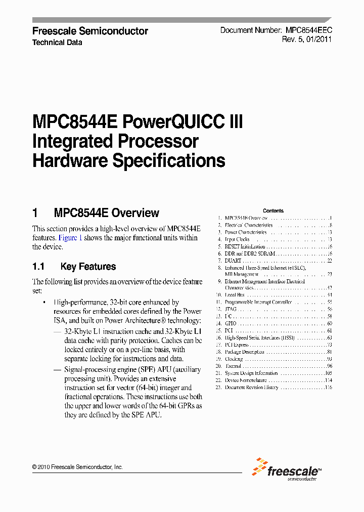 MPC8544E_5035553.PDF Datasheet