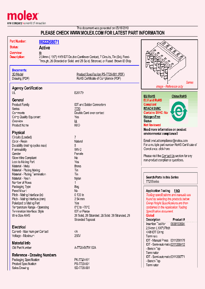 0022268071_5035774.PDF Datasheet