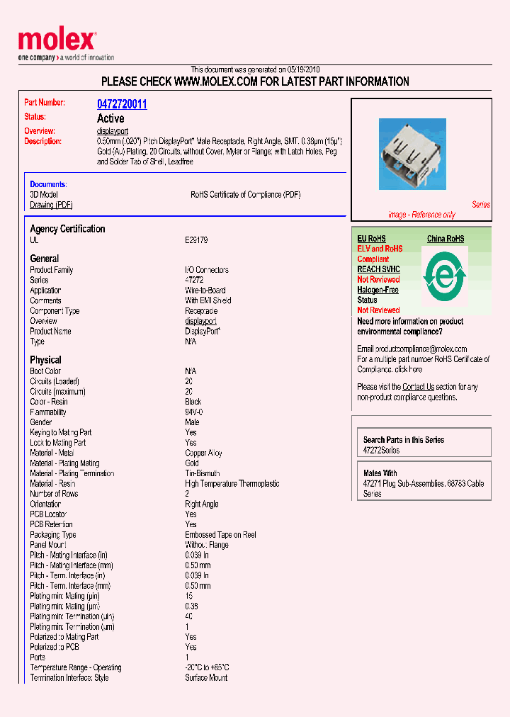 47272-0011_5037079.PDF Datasheet