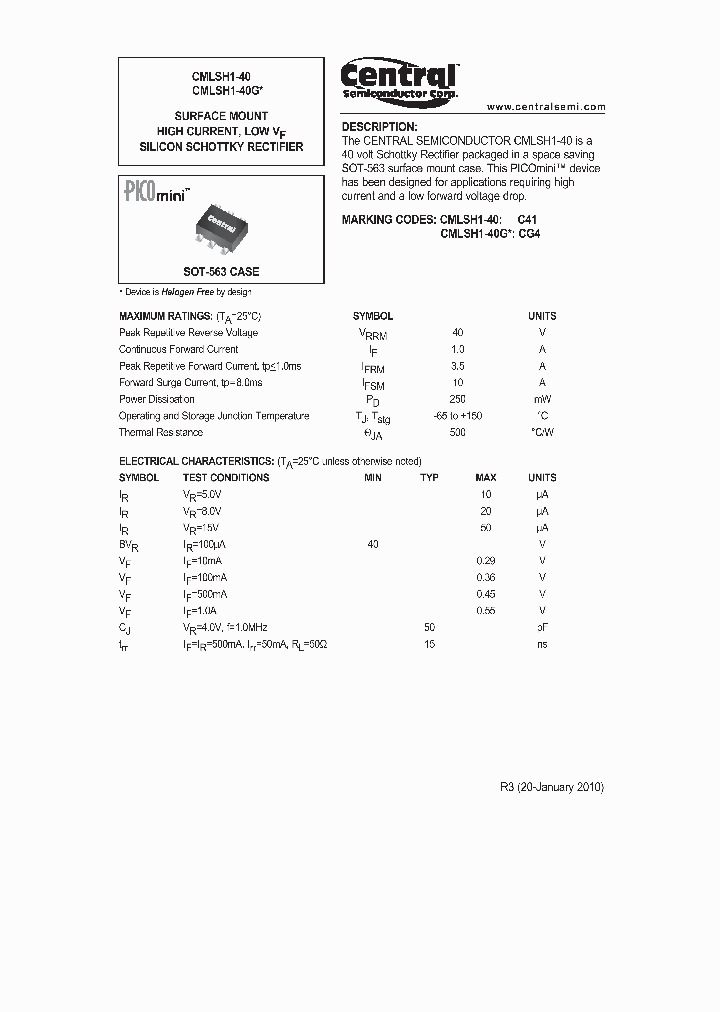 CMLSH1-4010_5037633.PDF Datasheet