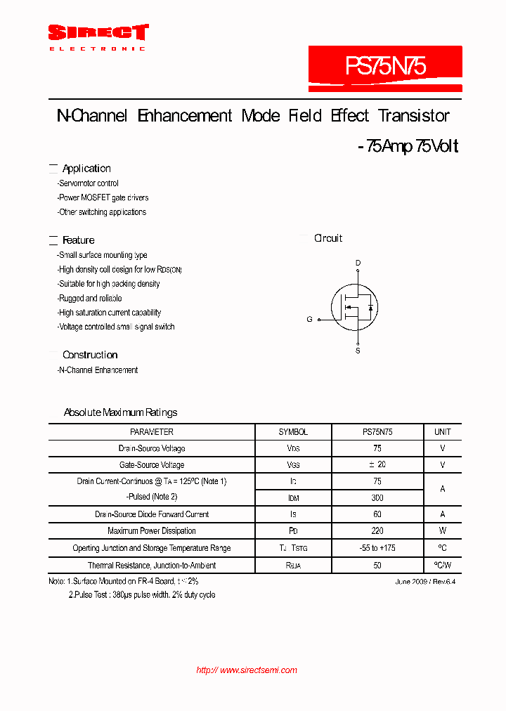 PS75N75_5042463.PDF Datasheet