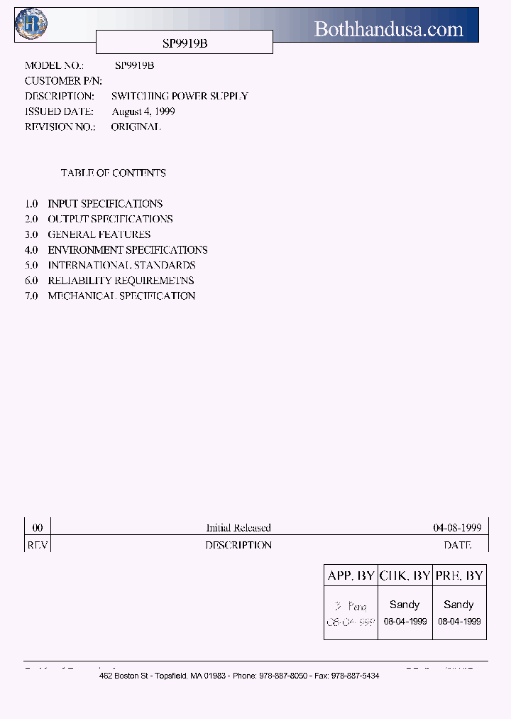 SP9919B_5048988.PDF Datasheet