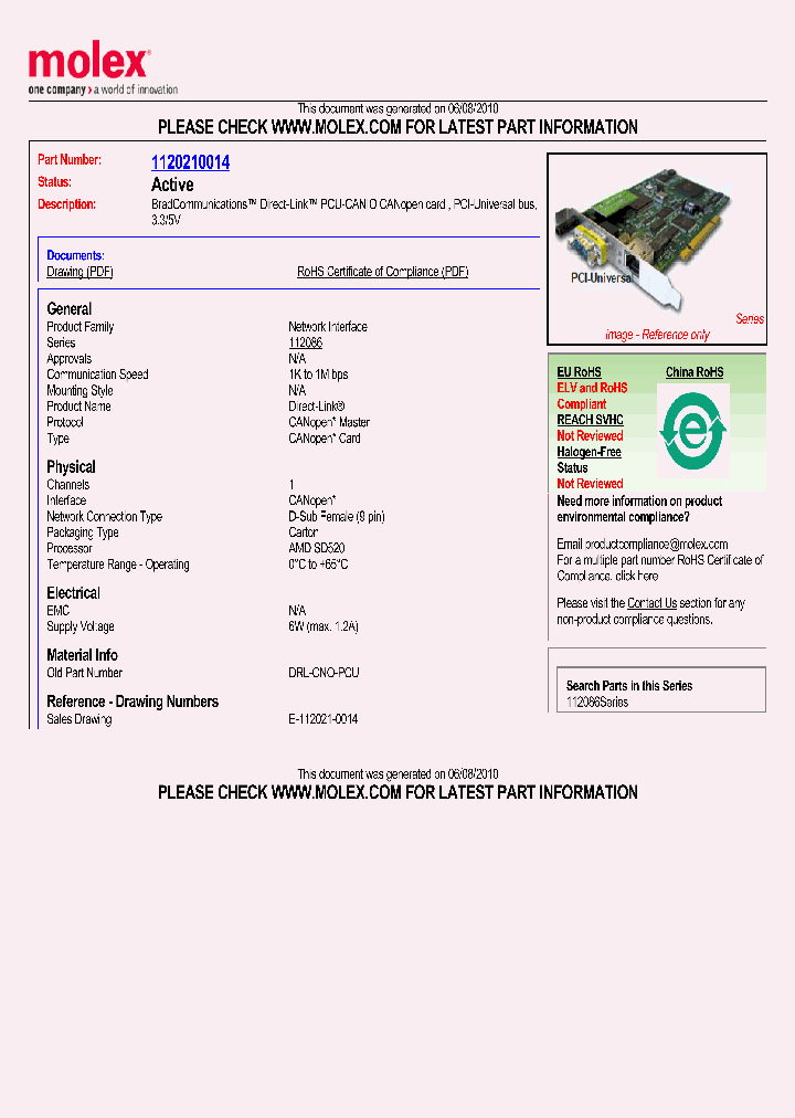 DRL-CNO-PCU_5049014.PDF Datasheet