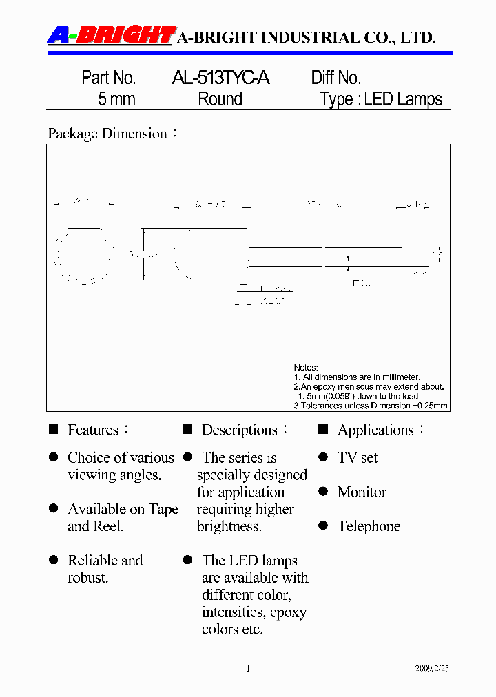 AL-513TYC-A09_5051274.PDF Datasheet
