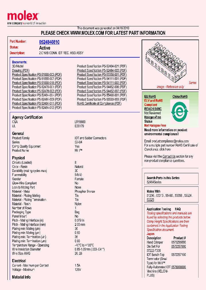 0524840810_5054616.PDF Datasheet