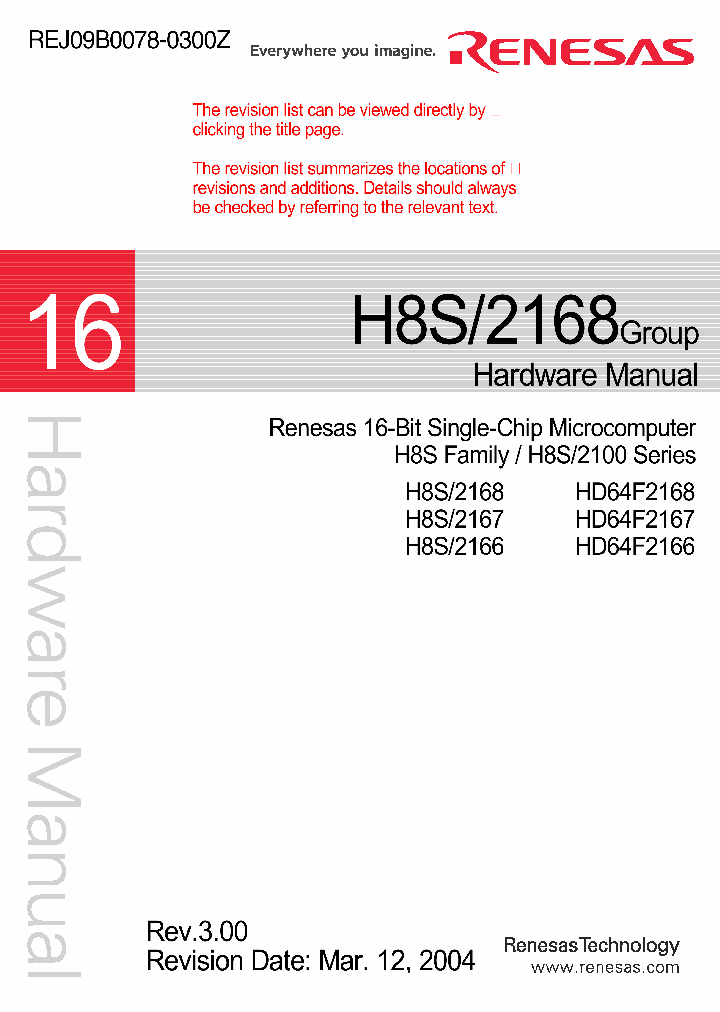 HD64F2168_5055806.PDF Datasheet