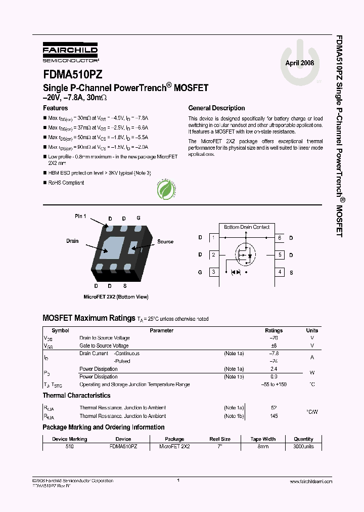 FDMA510PZ_5057178.PDF Datasheet