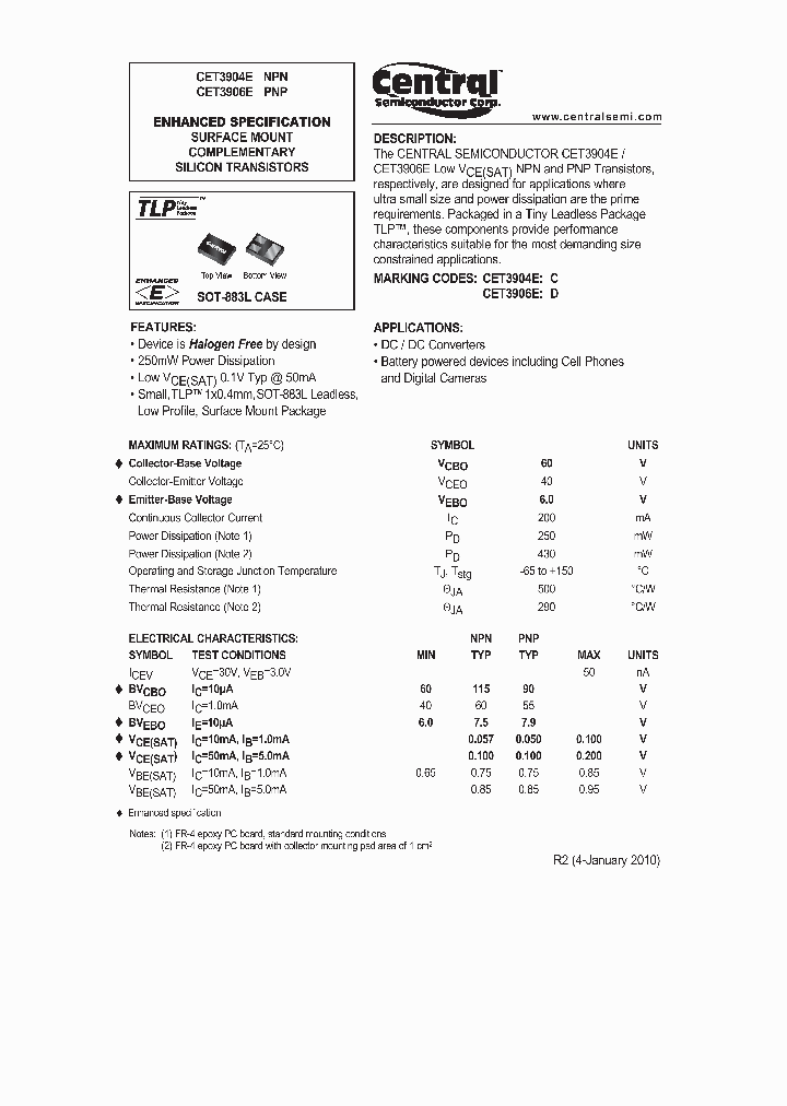 CET3904E10_5060895.PDF Datasheet