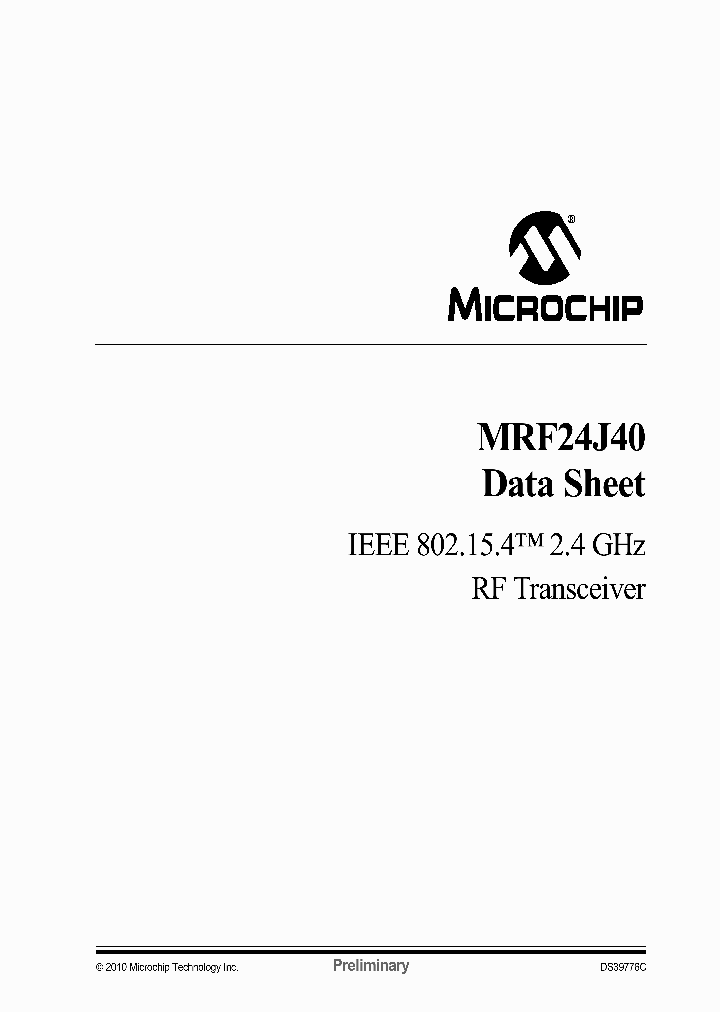 MRF24J40-IML_5061612.PDF Datasheet
