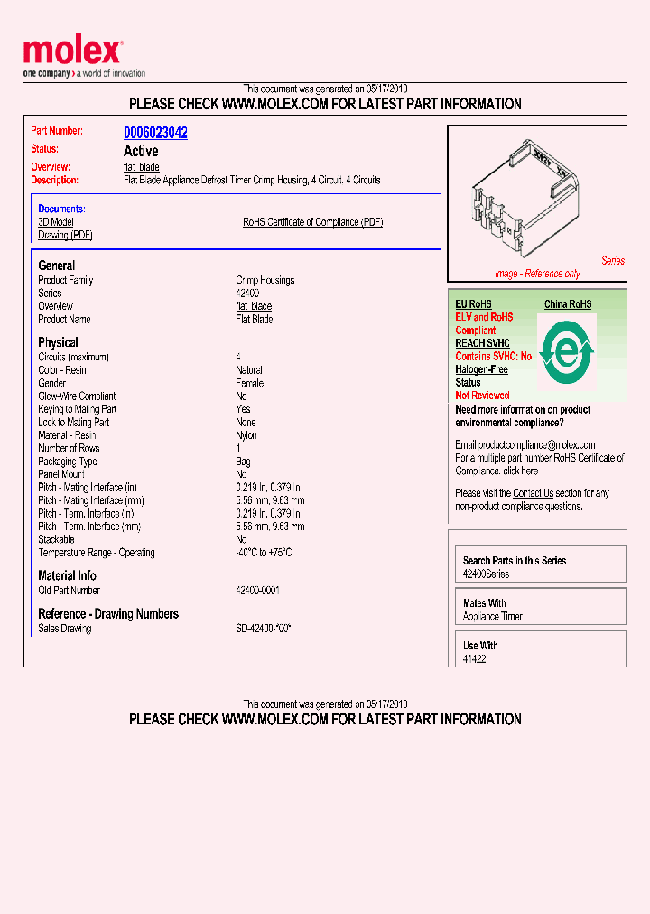 42400-0001_5067329.PDF Datasheet