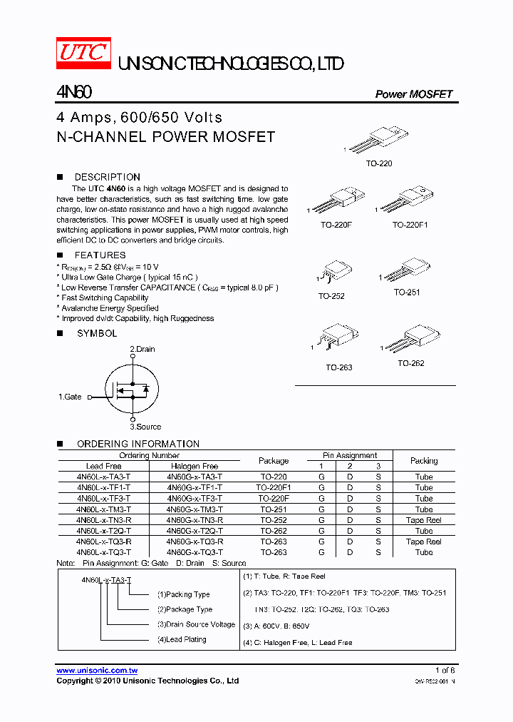 4N60_5067595.PDF Datasheet