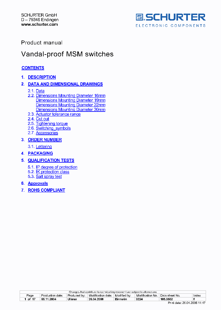 MSM16LE_4418.PDF Datasheet