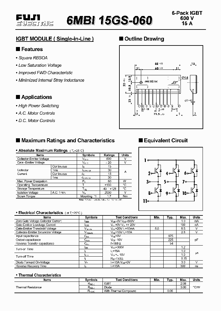 6MBI15GS-060_14580.PDF Datasheet
