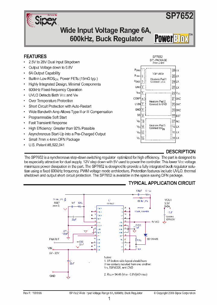 SP7652ERLTR_16800.PDF Datasheet