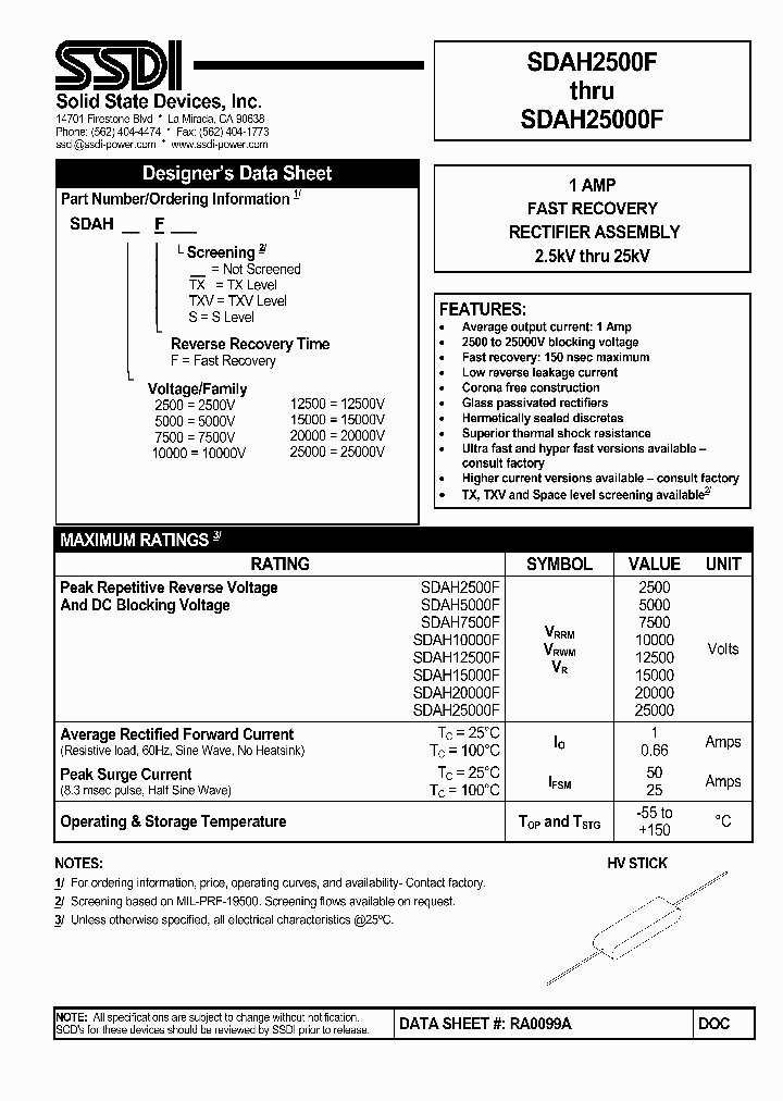 SDAH5000F_33871.PDF Datasheet