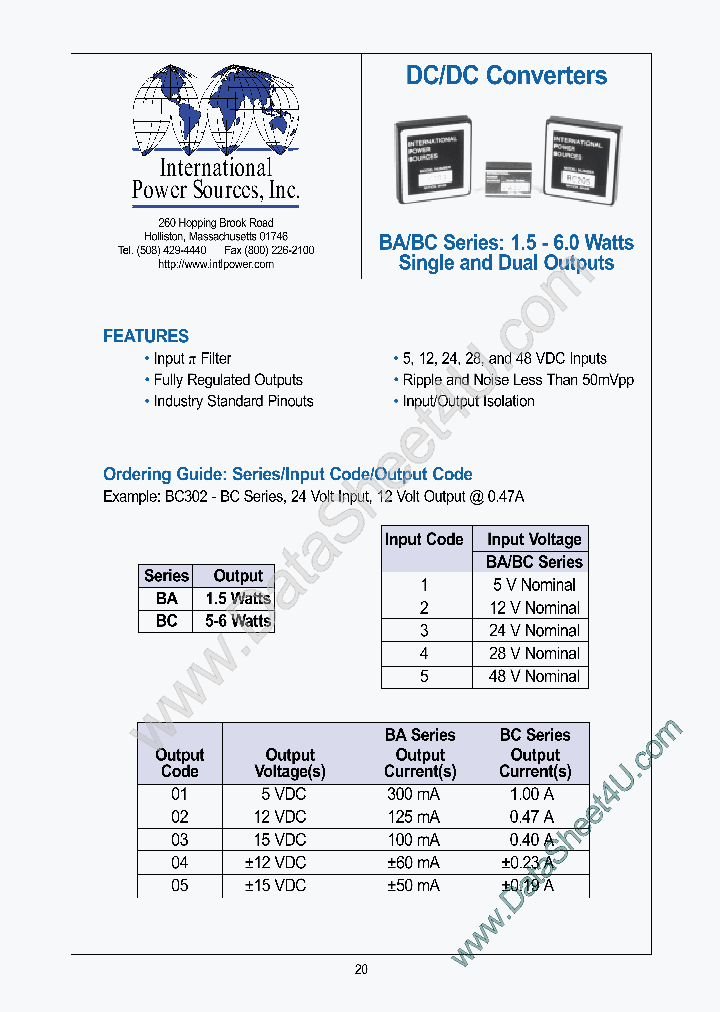 BC501_37447.PDF Datasheet