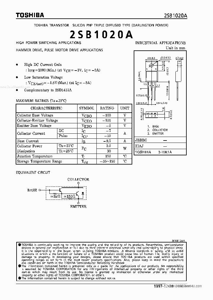 B1020A_37462.PDF Datasheet