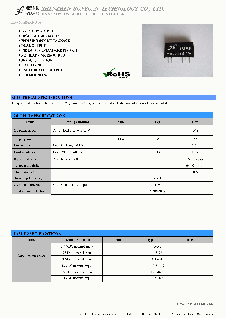 E05XXD-1W_38273.PDF Datasheet