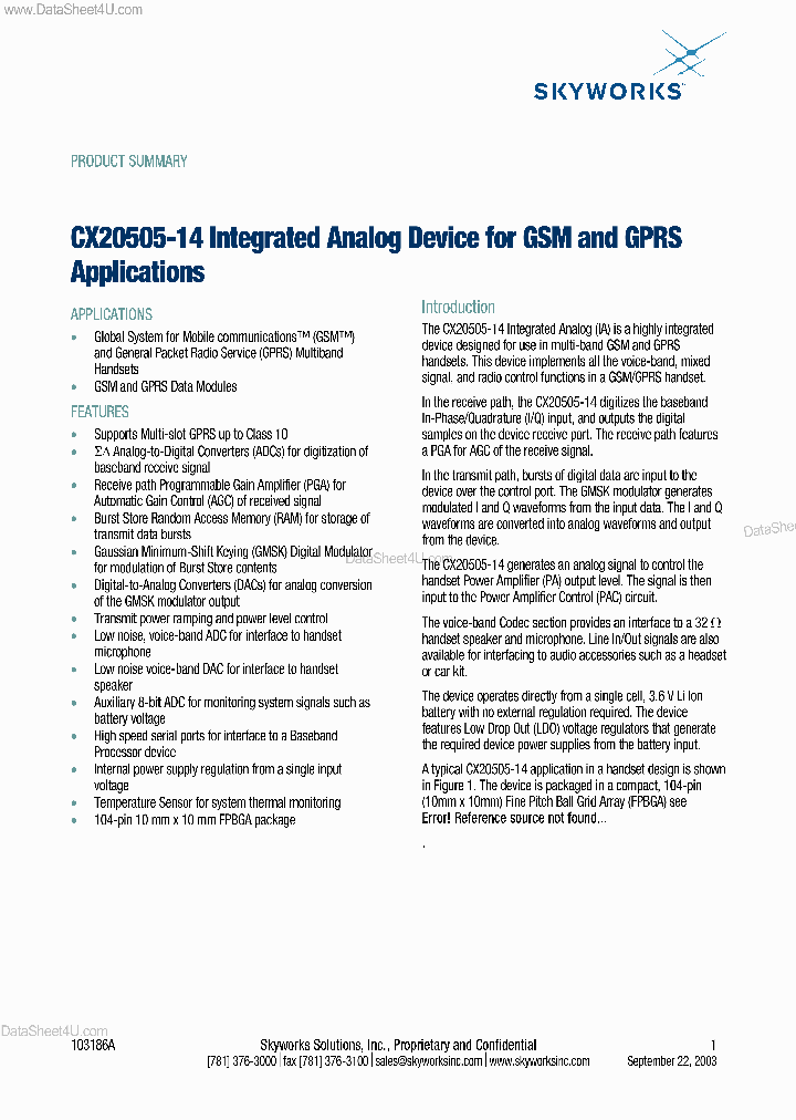 CX20505-14_38749.PDF Datasheet