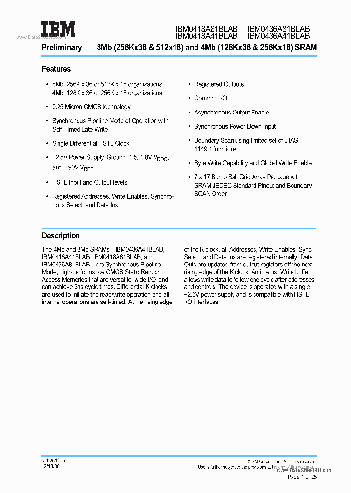 IBM0418A41BLAB_38923.PDF Datasheet