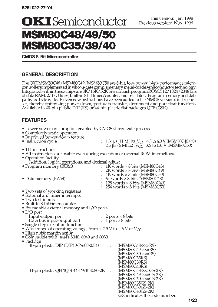 MSM80C35_39494.PDF Datasheet