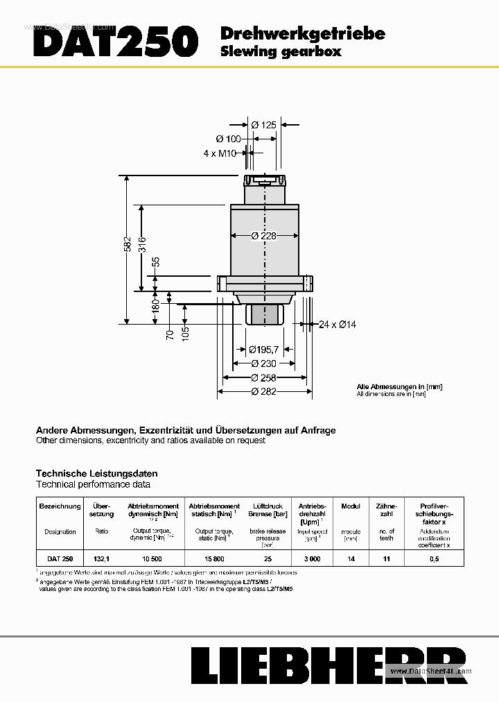 DAT250_40138.PDF Datasheet