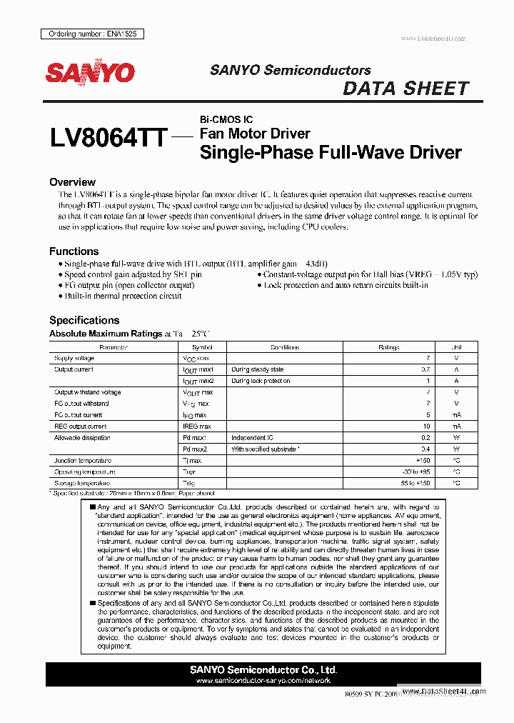 LV8064TT_41321.PDF Datasheet