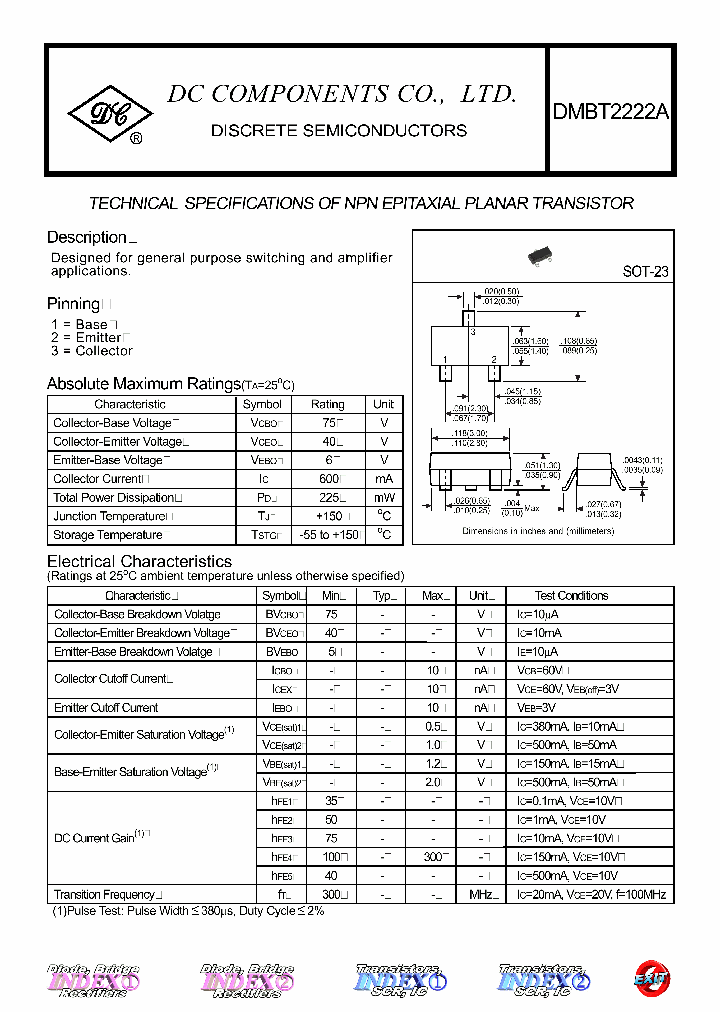 DMBT2222A_64766.PDF Datasheet