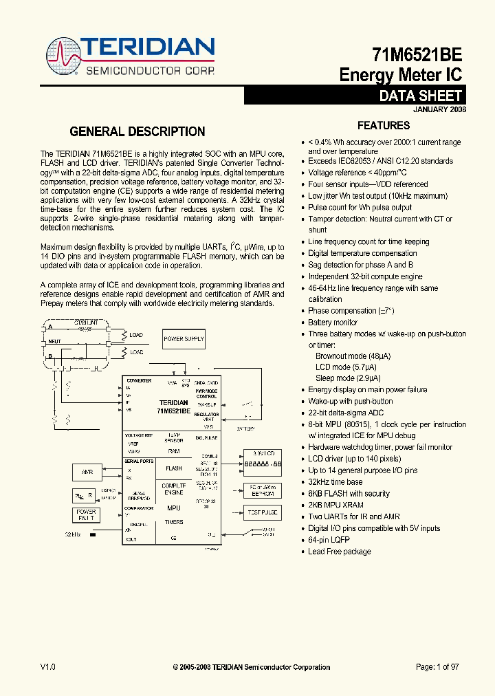 71M6521BE-IGTF_65108.PDF Datasheet