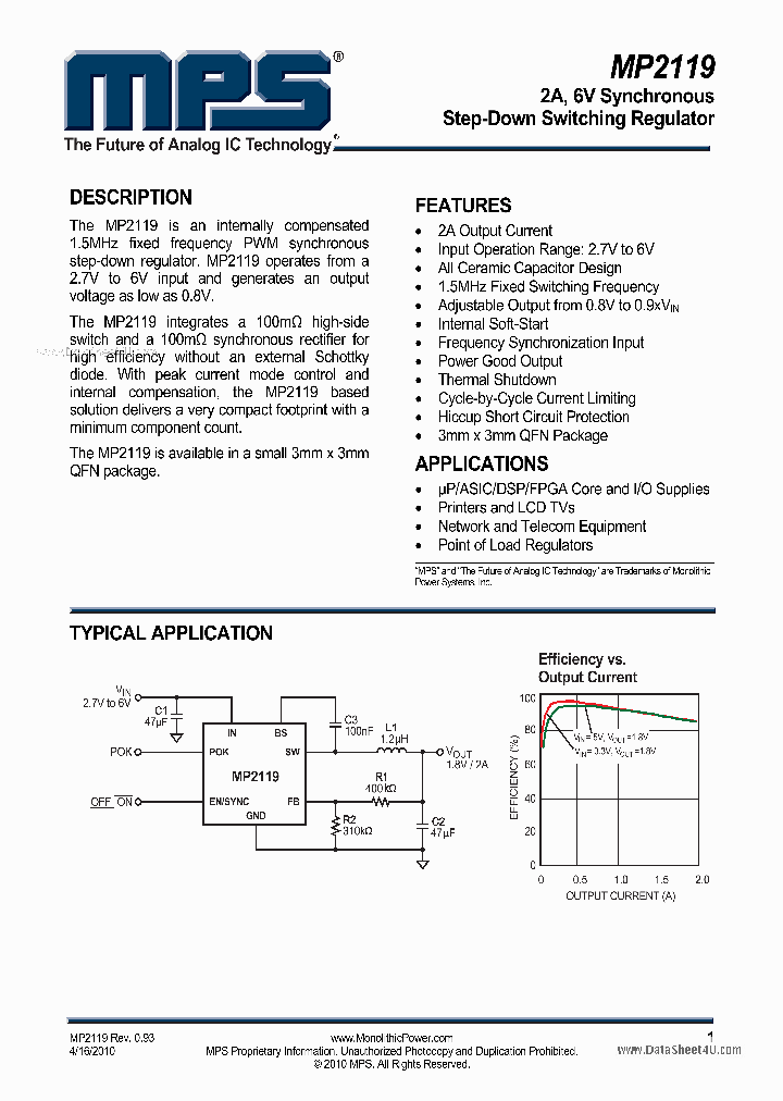 MP2119_41665.PDF Datasheet