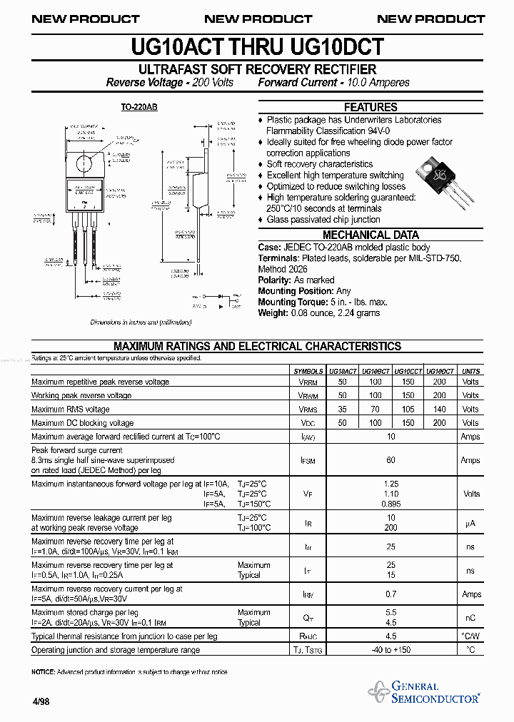 UG10ACT_68580.PDF Datasheet