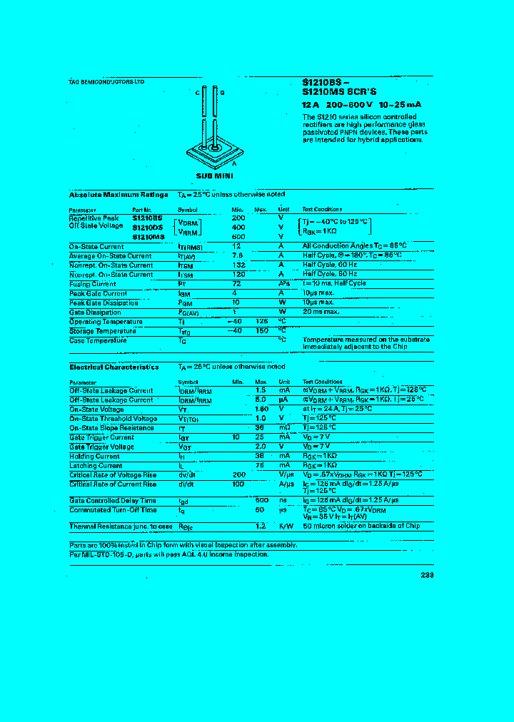 S1210MS_42995.PDF Datasheet