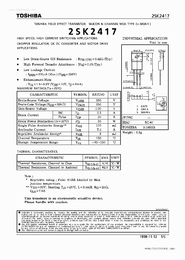 K2417_43255.PDF Datasheet