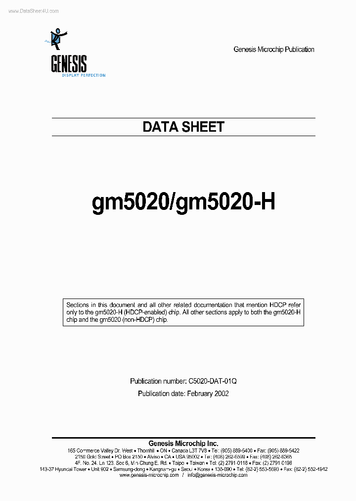 GM5020_43735.PDF Datasheet