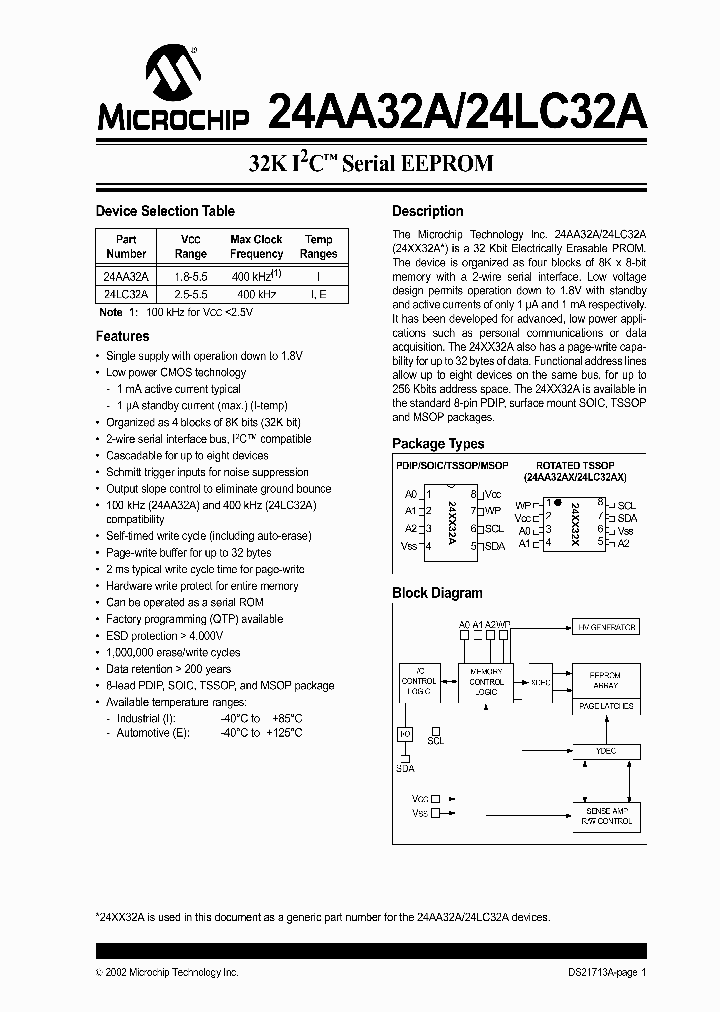 24LC32AIMS_78910.PDF Datasheet