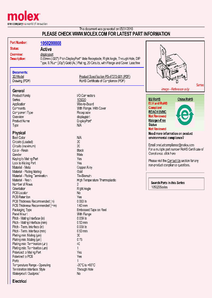 105020-0008_101591.PDF Datasheet