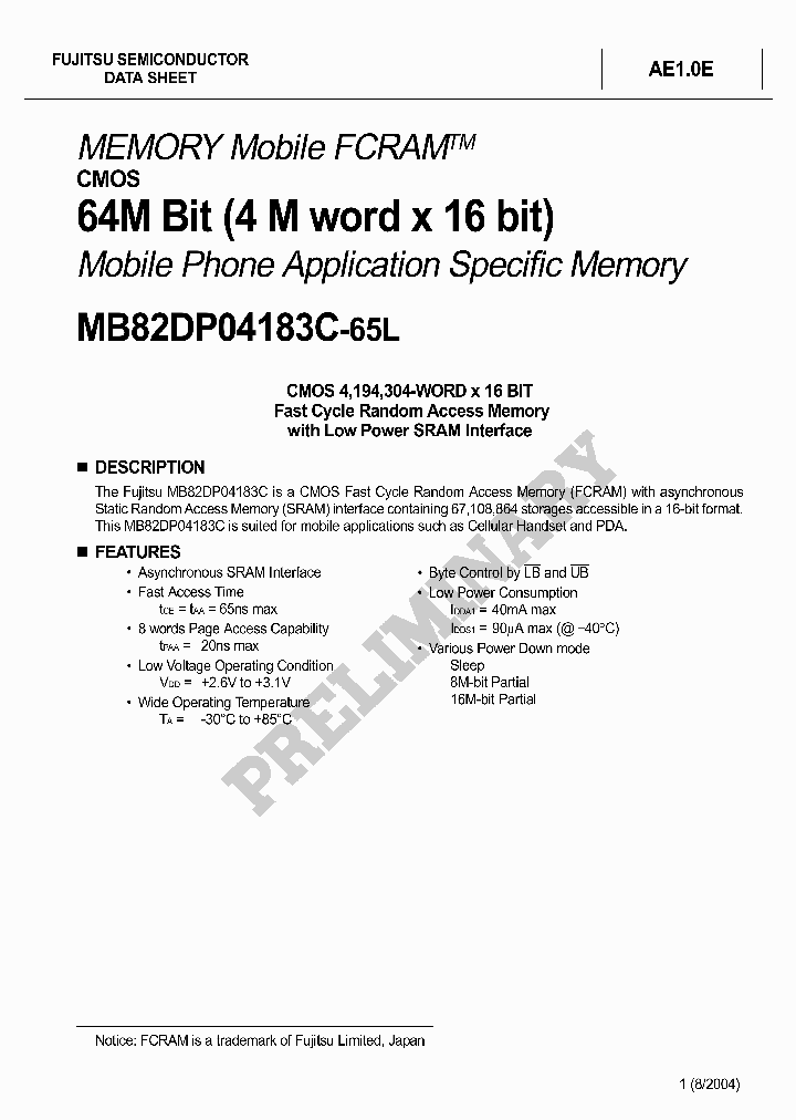MB82DP04183C-65L_108637.PDF Datasheet
