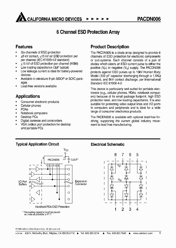 PACDN006M_120929.PDF Datasheet