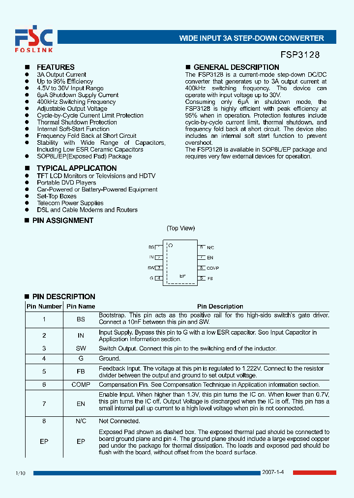 FSP3128_124749.PDF Datasheet