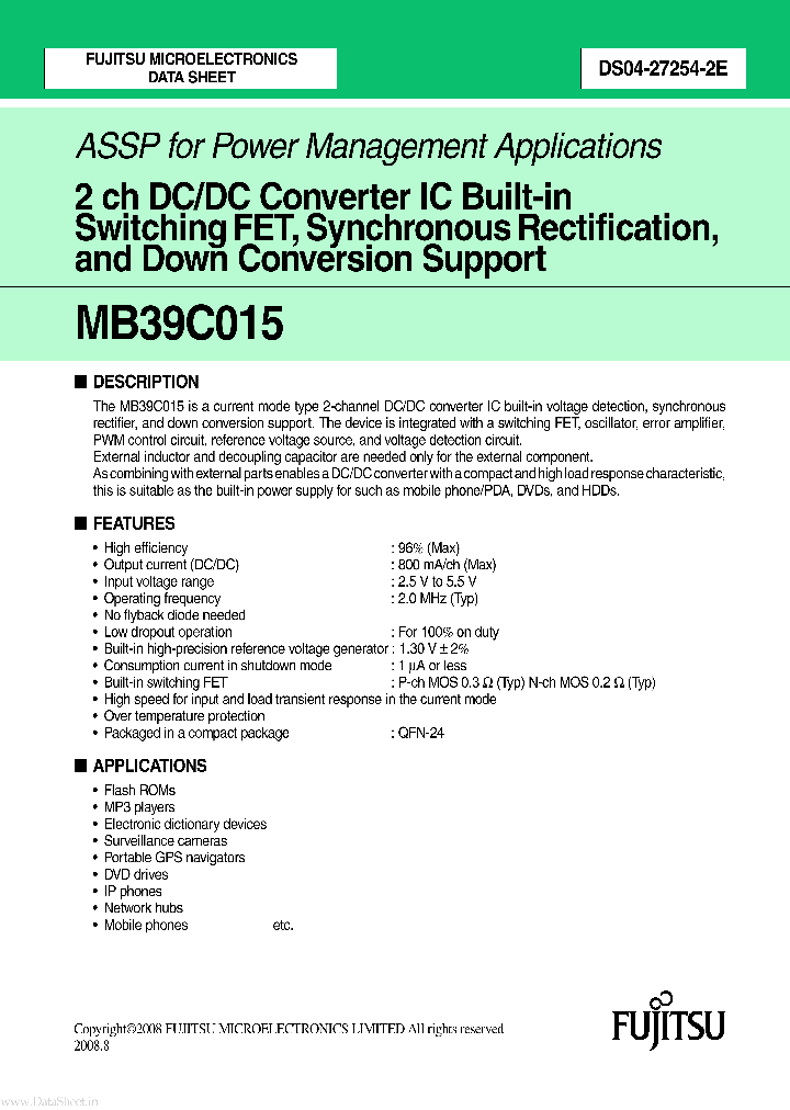 MB39C015_133938.PDF Datasheet