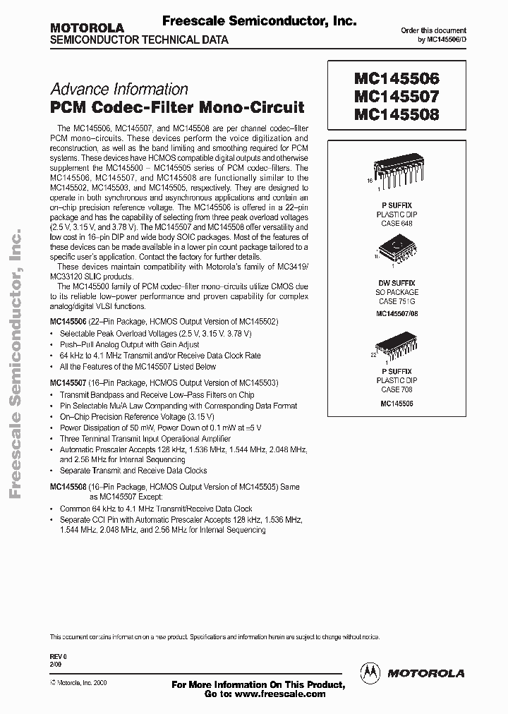 MC145506_134263.PDF Datasheet