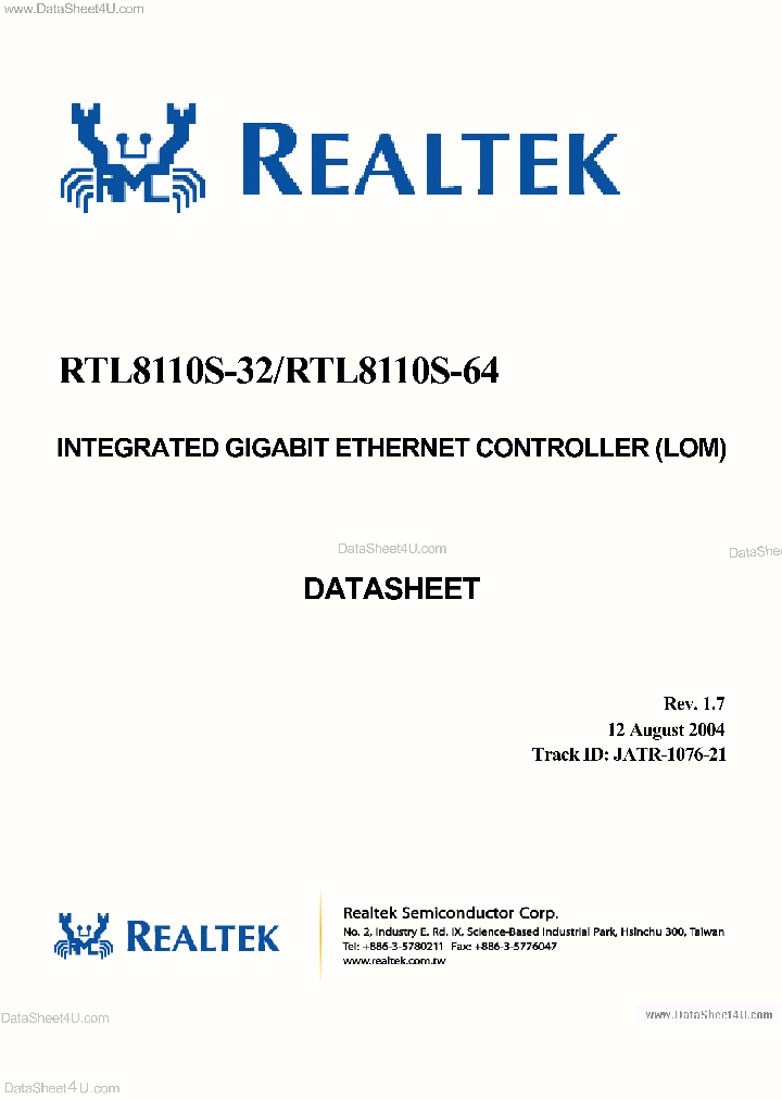 RTL8110S-32_135566.PDF Datasheet