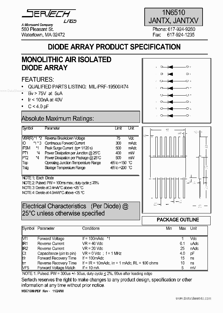 JANTX1N6510_135862.PDF Datasheet